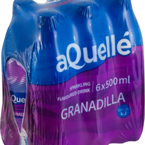 Aquelle Flavoured Water 500Ml - Sparkling Granadilla